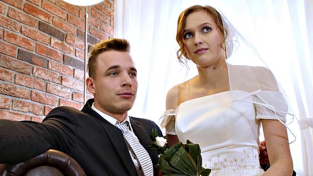 HUNT4K. Czech bride spends first night with rich stranger