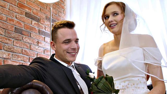 HUNT4K. Czech bride spends first night with rich stranger
