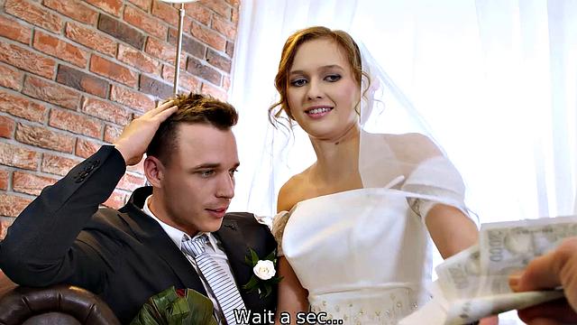 HUNT4K. Czech bride spends first night with rich stranger
