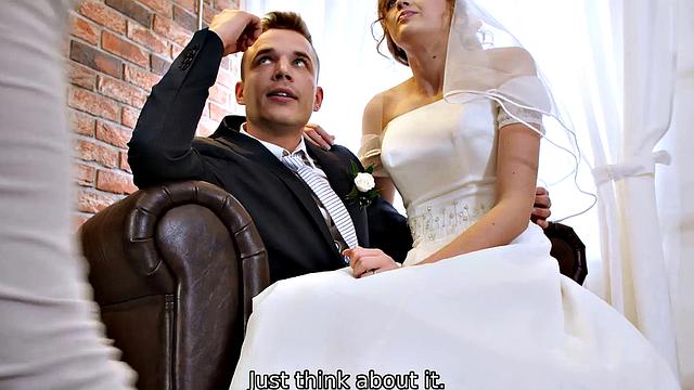 HUNT4K. Czech bride spends first night with rich stranger