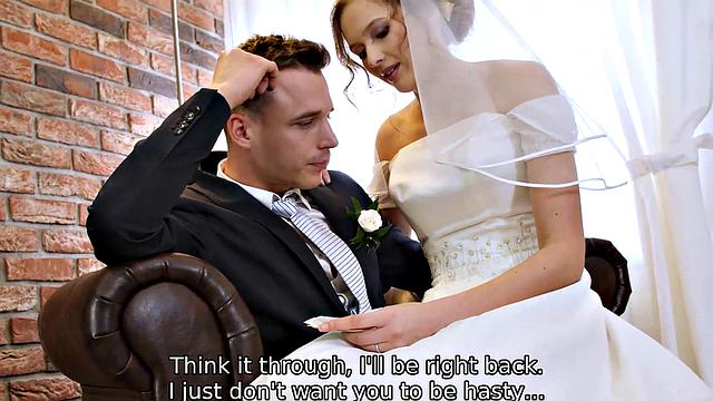 HUNT4K. Czech bride spends first night with rich stranger