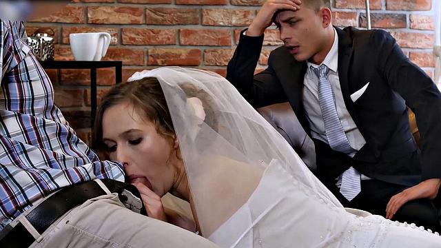 HUNT4K. Czech bride spends first night with rich stranger