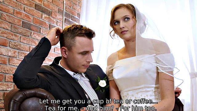 HUNT4K. Czech bride spends first night with rich stranger