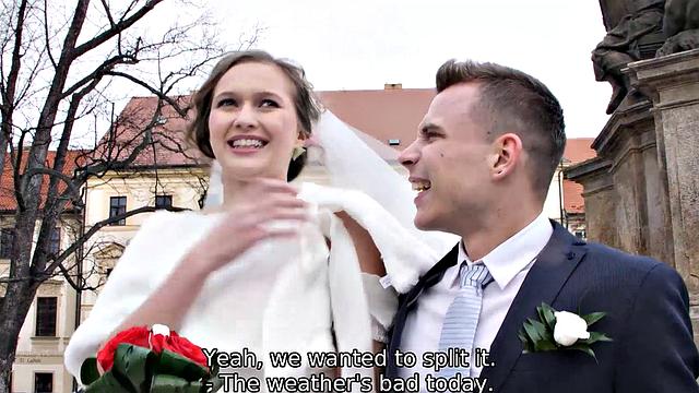 HUNT4K. Czech bride spends first night with rich stranger