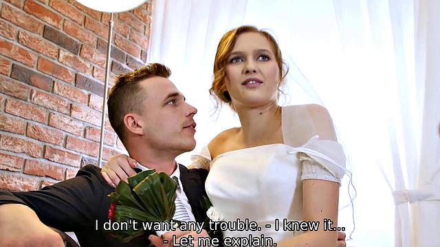 HUNT4K. Czech bride spends first night with rich stranger