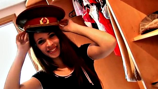 Lesbian Nina Sexy Nipples and Pussy