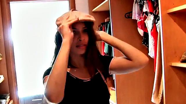 Lesbian Nina Sexy Nipples and Pussy