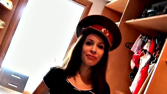 Lesbian Nina Sexy Nipples and Pussy