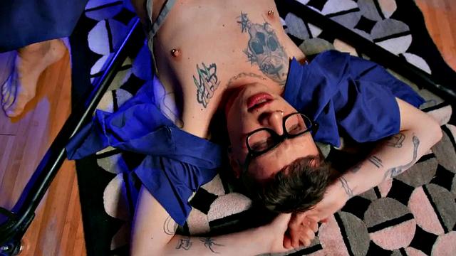 Seduced guy penetrated by big dick in tight anal hole