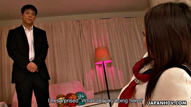 Teen Rui Natsukawa Rides a Dick and Cums