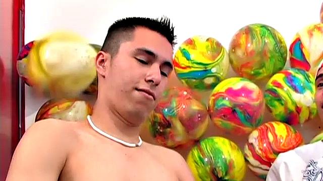 Part one of a nine part series opens with young Alex inviting 6 of his friends over for a party. By the time 5 have arrived, Alex suggests a game of spin the bottle, where loser has to strip.