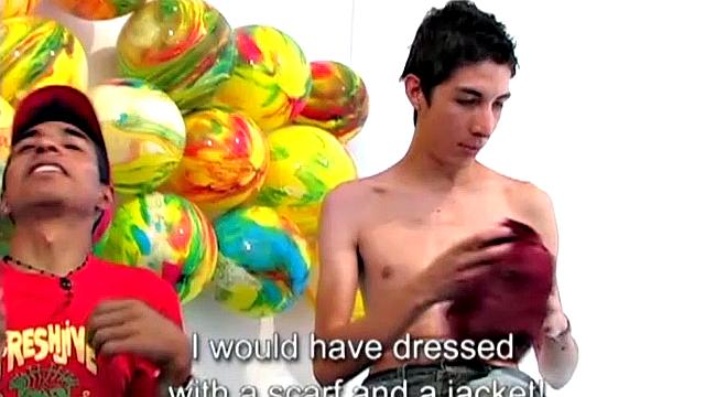 Part one of a nine part series opens with young Alex inviting 6 of his friends over for a party. By the time 5 have arrived, Alex suggests a game of spin the bottle, where loser has to strip.