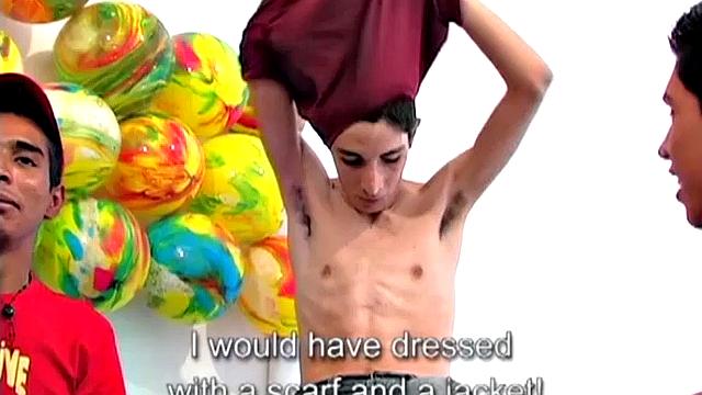 Part one of a nine part series opens with young Alex inviting 6 of his friends over for a party. By the time 5 have arrived, Alex suggests a game of spin the bottle, where loser has to strip.