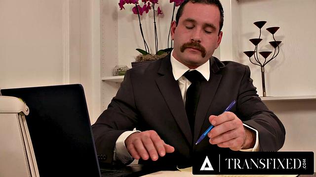 TRANSFIXED - Sexy Aubrey Kate Fucks Aroused Lawyer After Filing For Divorce