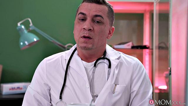 Sexy patient cures doctor's limpness