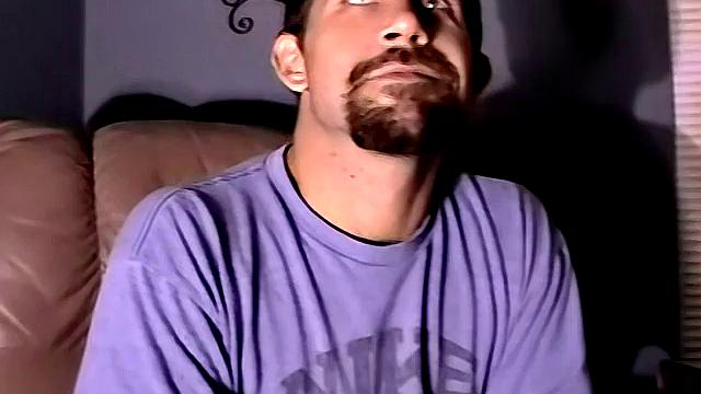 Straight Bear Boy Jerking It - Weasel