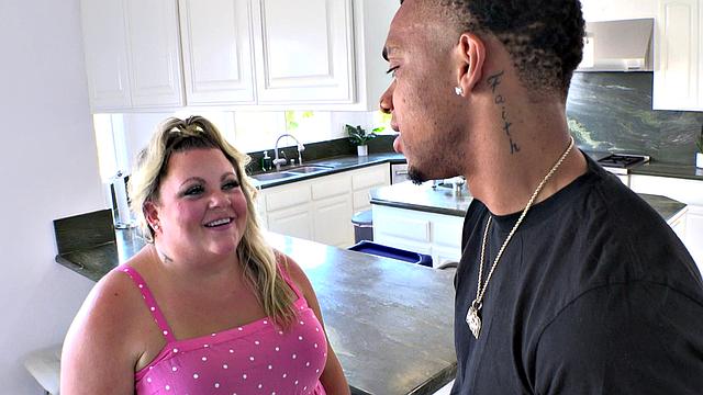 Black Dick Drills Tiffany Diamond's Ass