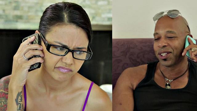 Asian MILF desperately calls black man for anal help