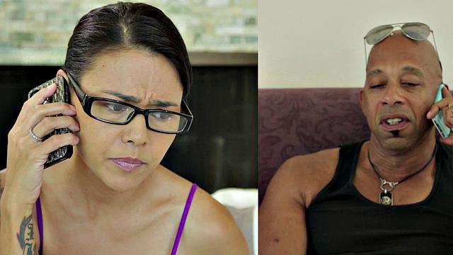 Asian MILF desperately calls black man for anal help