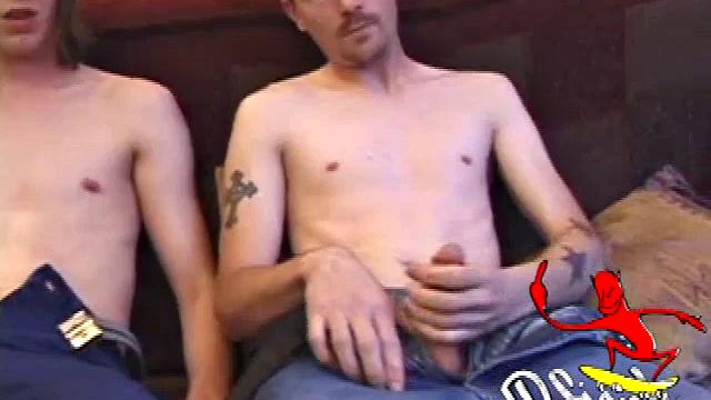 Daniel is back, and he's with Marshall, who enjoys sucking off straight boys. When Daniel pulls out his semi hard cock, Marshall checks it out.