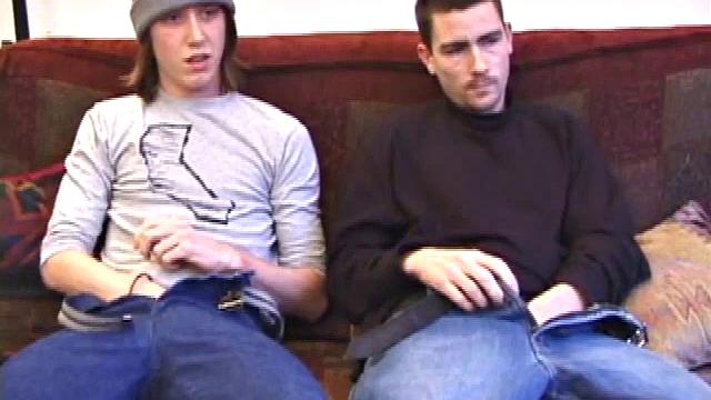 Daniel is back, and he's with Marshall, who enjoys sucking off straight boys. When Daniel pulls out his semi hard cock, Marshall checks it out.