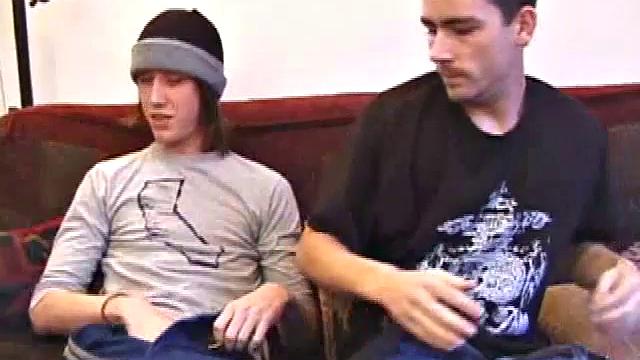 Daniel is back, and he's with Marshall, who enjoys sucking off straight boys. When Daniel pulls out his semi hard cock, Marshall checks it out.