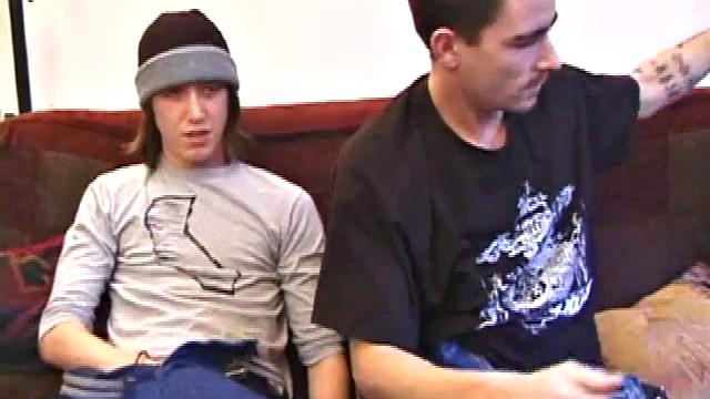 Daniel is back, and he's with Marshall, who enjoys sucking off straight boys. When Daniel pulls out his semi hard cock, Marshall checks it out.