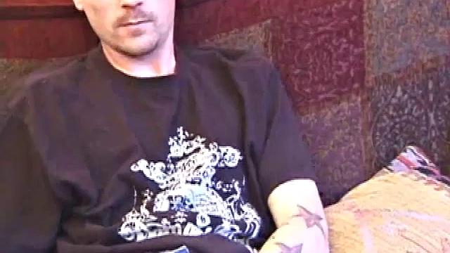 Daniel is back, and he's with Marshall, who enjoys sucking off straight boys. When Daniel pulls out his semi hard cock, Marshall checks it out.