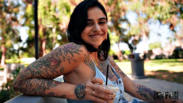 Unwrapping Tits for His Birthday