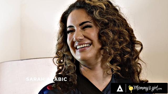 MOMMY'S GIRL - Tattooed Arabelle Raphaels Outfit Ignites Big Naturals Sarah Arabs Lust