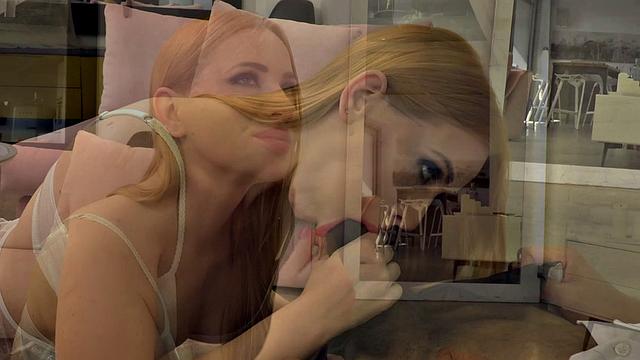 21 SEXTURY - First DP for Busty Redhead Kiara Lord with Two Big Cocks