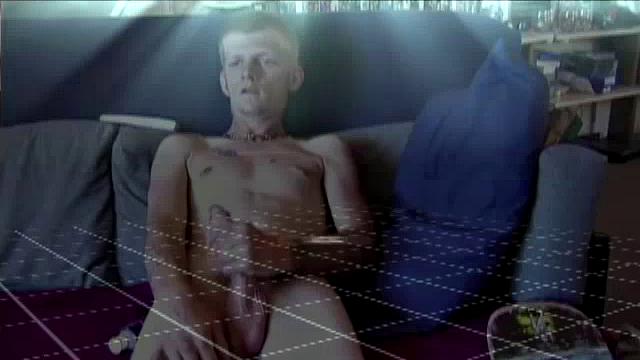 After getting naked, Darrion lubes up his cock and works up a stiff one. For added stimulation, he stuffs a vibrator up his butt and soon enough Darrion's spewing globs of white stuff onto his stomach.