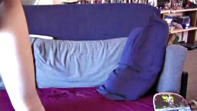 After getting naked, Darrion lubes up his cock and works up a stiff one. For added stimulation, he stuffs a vibrator up his butt and soon enough Darrion's spewing globs of white stuff onto his stomach.