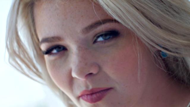 Green-eyed Beauty Swallows Cum In POV