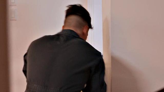 Stunning latina pounded in bi 3some