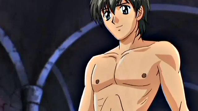 Filthy anime teen babes in MFF threesome