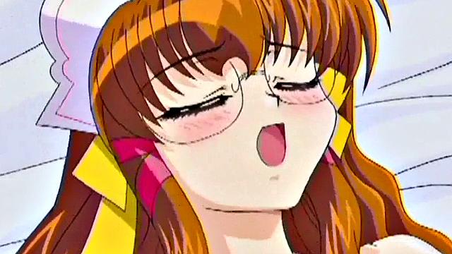 Filthy anime teen babes in MFF threesome