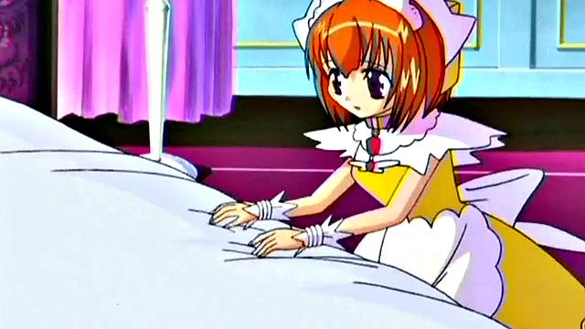 Filthy anime teen babes in MFF threesome