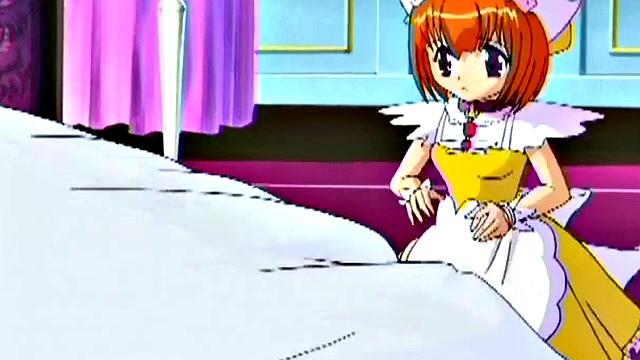 Filthy anime teen babes in MFF threesome