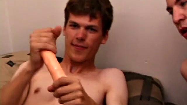 Kent and Matthew Wrestling