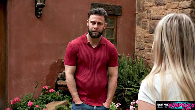 My busty stepdaughter wants my so bad