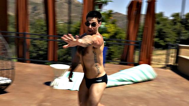 NextDoorStudios - Hairy Lifeguard Thanked By Being Fucked