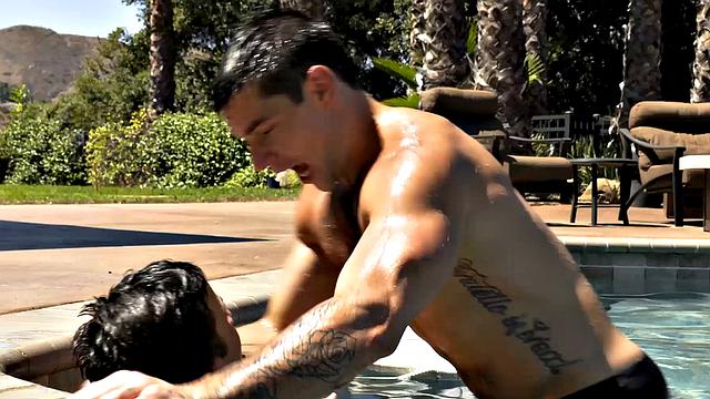 NextDoorStudios - Hairy Lifeguard Thanked By Being Fucked