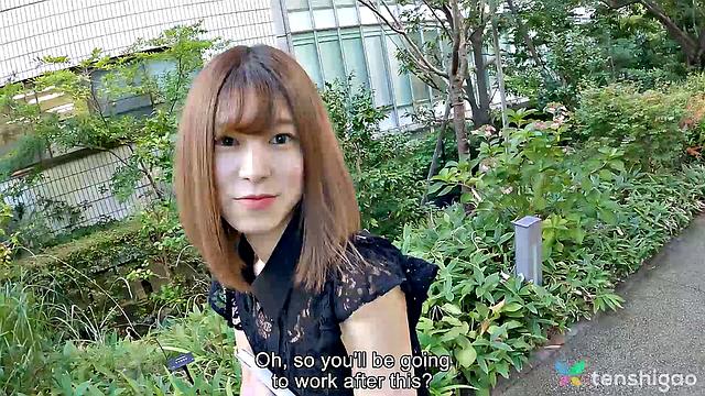 Hostess from high end Tokyo club, Miss Nono Sakurai gets naked