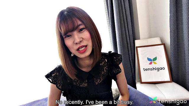 Hostess from high end Tokyo club, Miss Nono Sakurai gets naked