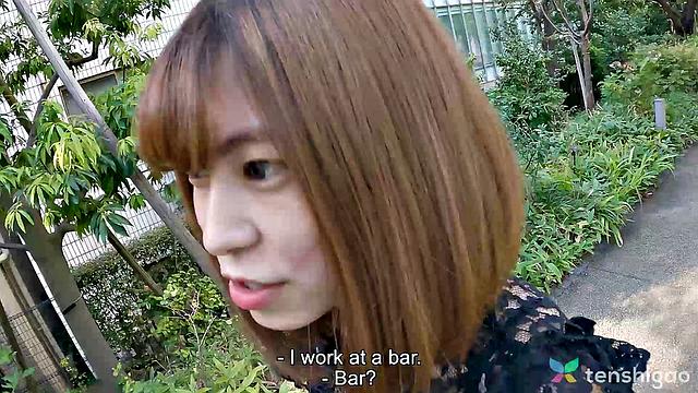 Hostess from high end Tokyo club, Miss Nono Sakurai gets naked