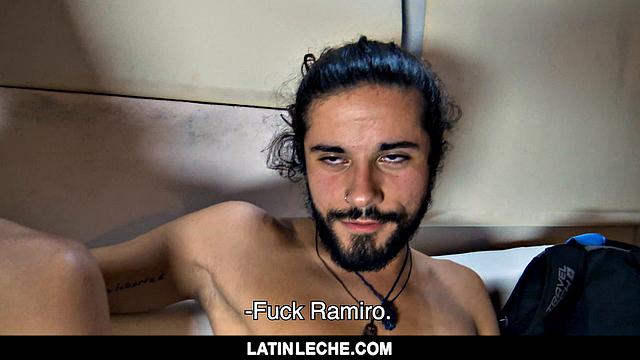 two latin backpackers take cash to suck and fuck each other raw for the camera