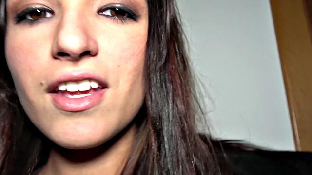 Spanish babe creampied by a stranger