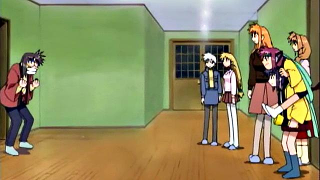 Блондинка из аниме получает жёстко в фантазийной сцене