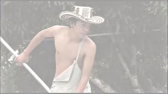 Gay Latino twink Fabio has a boner and is horny for some gay bareback sex. He invites his bareback buddy over for a swim in the pool. After a few laps, Fabio and Oscar start their play poolside.